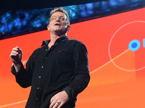 TED: Bono: The good news on poverty (Yes, there's good news) -  Bono (2013)