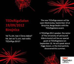 TEDxRigaSalon