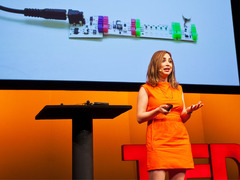 Ayah Bdeir: Building blocks that blink, beep and teach